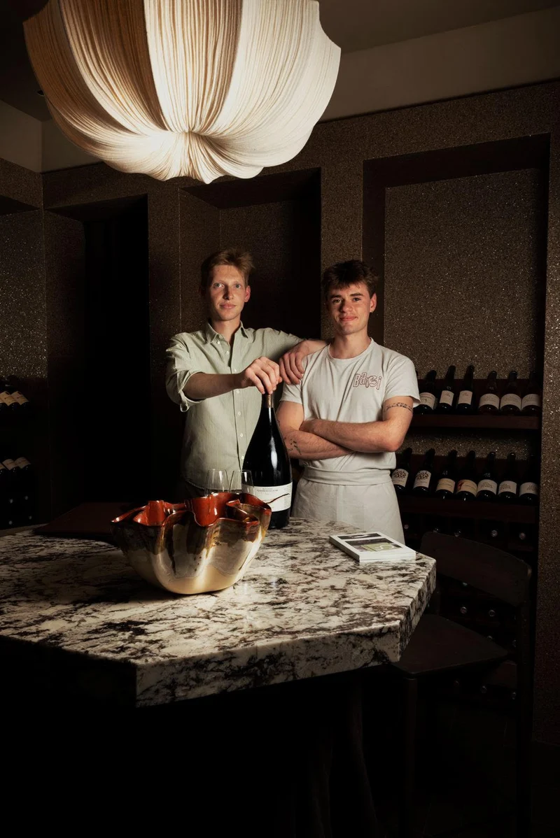 Comptoir de La Cave de Babi, caviste rue Mandar à Paris 2e